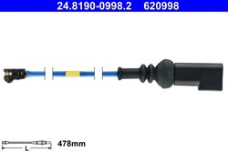 Senzor avertizare uzura placute frana ATE 24.8190-0998.2
