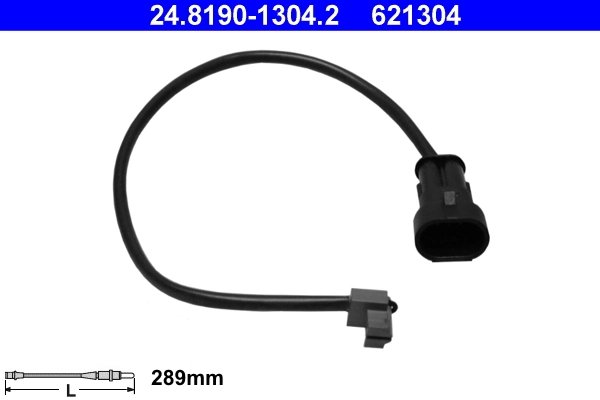 SENZOR AVERTIZARE UZURA PLACUTE FRANA ATE 24.8190-1304.2 - Compatibil cu IVECO
