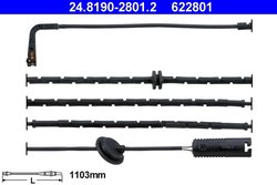 Senzor avertizare uzura placute frana ATE 24.8190-2801.2