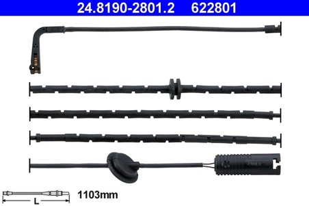 SENZOR AVERTIZARE UZURA PLACUTE FRANA ATE 24.8190-2801.2 - Compatibil cu MG, ROVER