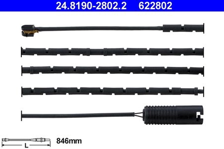 SENZOR AVERTIZARE UZURA PLACUTE FRANA ATE 24.8190-2802.2 - Compatibil cu MG, ROVER