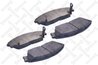 Set placute frana Stellox 240 002-SX