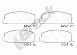 Set placute frana Breck 24045 00 704 00