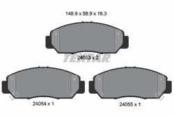 Set placute frana Textar 2405301