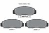 Set placute frana Textar 2405301