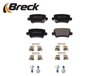 SET PLACUTE FRANA BRECK 24086 00 704 10 - Compatibil cu HONDA