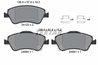 Set placute frana Textar 2412201
