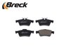 SET PLACUTE FRANA BRECK 24137 00 702 00 - Compatibil cu CITROEN, FORD, JAGUAR, MAZDA, OPEL, RENAULT, SAAB, VAUXHALL, VOLVO