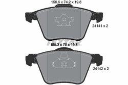 Set placute frana Textar 2414101