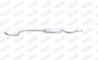 TOBA ESAPAMENT INTERMEDIARA WALKER 24147 - Compatibil cu CITROEN