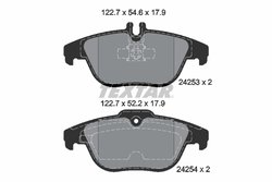 Set placute frana Textar 2425301