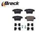 SET PLACUTE FRANA BRECK 24260 00 704 00 - Compatibil cu FORD, FORD USA, JAGUAR