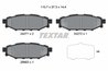 SET PLACUTE FRANA TEXTAR 2427101 - Compatibil cu SCION, SUBARU, TOYOTA