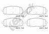SET PLACUTE FRANA BRECK 24275 00 702 10 - Compatibil cu HYUNDAI, KIA
