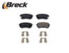 SET PLACUTE FRANA BRECK 24276 00 704 10 - Compatibil cu HYUNDAI, KIA
