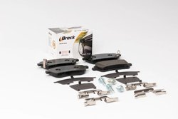 SET PLACUTE FRANA BRECK 24283 00 702 10 - Compatibil cu DAIHATSU, FORD, MAZDA, SUBARU, SUZUKI