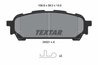 Set placute frana Textar 2433101