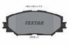 SET PLACUTE FRANA TEXTAR 2433601 - Compatibil cu LEXUS, SCION, SUBARU, TOYOTA, TOYOTA (FAW)