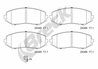Set placute frana Breck 24346 00 701 00