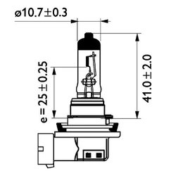 Bec, far faza lunga PHILIPS 24362MDC1