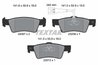SET PLACUTE FRANA TEXTAR 2436704 - Compatibil cu VW