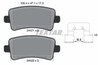 SET PLACUTE FRANA TEXTAR 2442101 - Compatibil cu BUICK, CADILLAC, CHEVROLET, HOLDEN, OPEL, SAAB, VAUXHALL