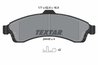 SET PLACUTE FRANA TEXTAR 2444801 - Compatibil cu BUICK, CHEVROLET, GMC, ISUZU, OLDSMOBILE, SAAB