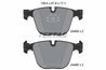 Set placute frana Textar 2445801
