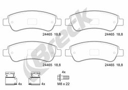 Set placute frana Breck 24465 00 703 00