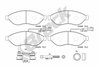 Set placute frana Breck 24469 00 703 20