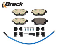 SET PLACUTE FRANA BRECK 24486 00 702 10 - Compatibil cu FORD