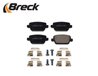 Set placute frana Breck 24537 00 702 00