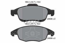 Set placute frana Textar 2453801