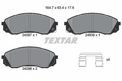 Set placute frana Textar 2459701