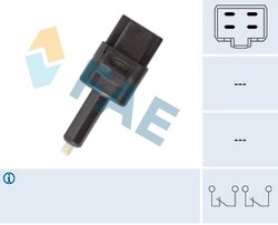Comutator lumini frana FAE 24599