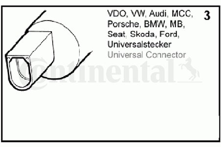 POMPA DE APA SPALARE PARBRIZ VDO 246-083-002-022Z - Compatibil cu AUDI, BMW, MERCEDES-BENZ, SEAT, SKODA, SMART, VW