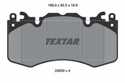 Set placute frana Textar 2465901