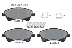 Set placute frana Textar 2466801