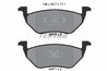 Set placute frana Textar 2467001