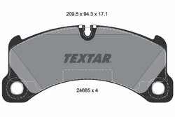 Set placute frana Textar 2468501