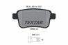 SET PLACUTE FRANA TEXTAR 2469204 - Compatibil cu MERCEDES-BENZ, NISSAN