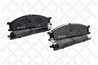 Set placute frana Stellox 247 002B-SX