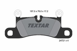 Set placute frana Textar 2472101