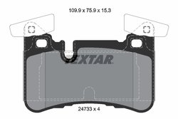 Set placute frana Textar 2473301