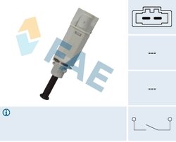 COMUTATOR ACTIONARE AMBREIAJ (TEMPOMAT) FAE 24771 - Compatibil cu AUDI, VW
