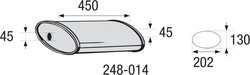 TOBA ESAPAMET INTERMEDIARA, UNIVERSAL BOSAL 248-014 - Piesa auto compatibila cu mai multe marci