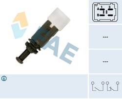 Comutator lumini frana FAE 24895