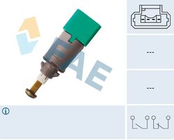 Comutator lumini frana FAE 24904