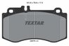 SET PLACUTE FRANA TEXTAR 2497601 - Compatibil cu MERCEDES-BENZ, MERCEDES-BENZ (BBDC)