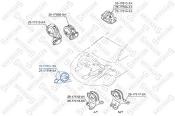 SUPORT MOTOR STELLOX 25-17511-SX - Compatibil cu MITSUBISHI